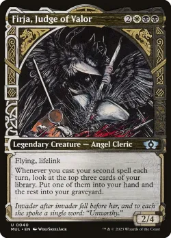 Firja, Judge of Valor #40 · Magic: The Gathering