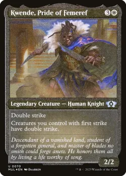 Kwende, Pride of Femeref #70 · Magic: The Gathering