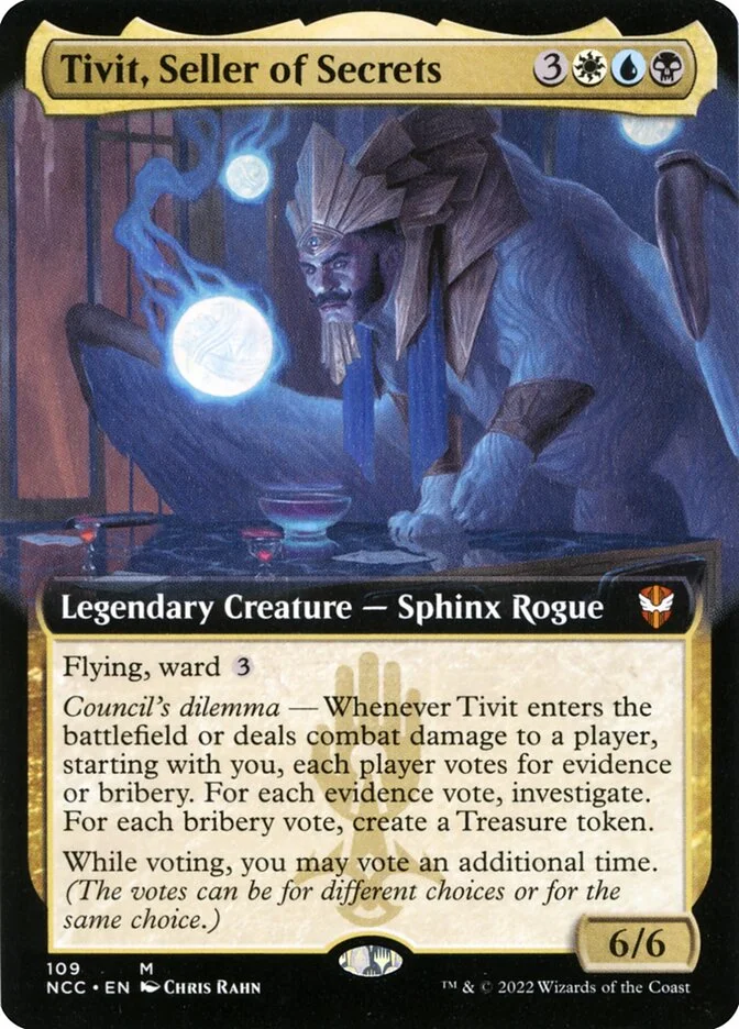 Tivit, Seller of Secrets 「NCC/109」「EN」