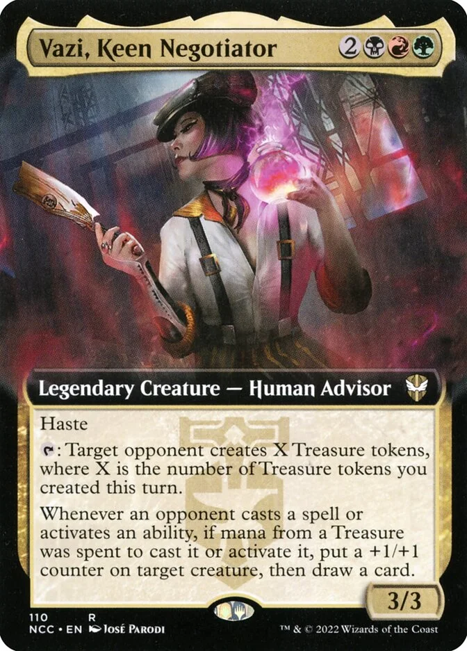Vazi, Keen Negotiator 「NCC/110」「EN」