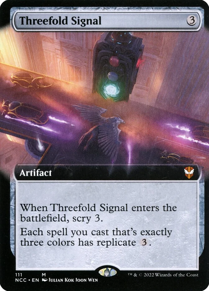 Threefold Signal 「NCC/111」「EN」