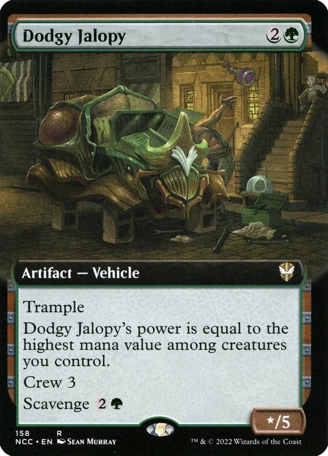 Dodgy Jalopy 「NCC/158」「EN」