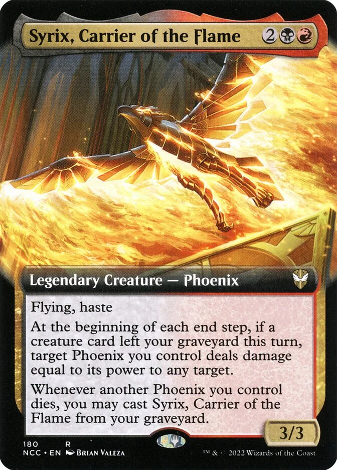 Syrix, Carrier of the Flame 「NCC/180」「EN」