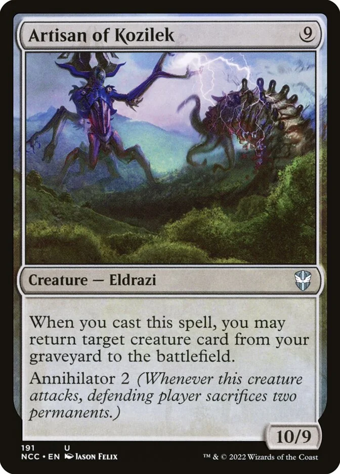 Artisan of Kozilek 「NCC/191」「EN」