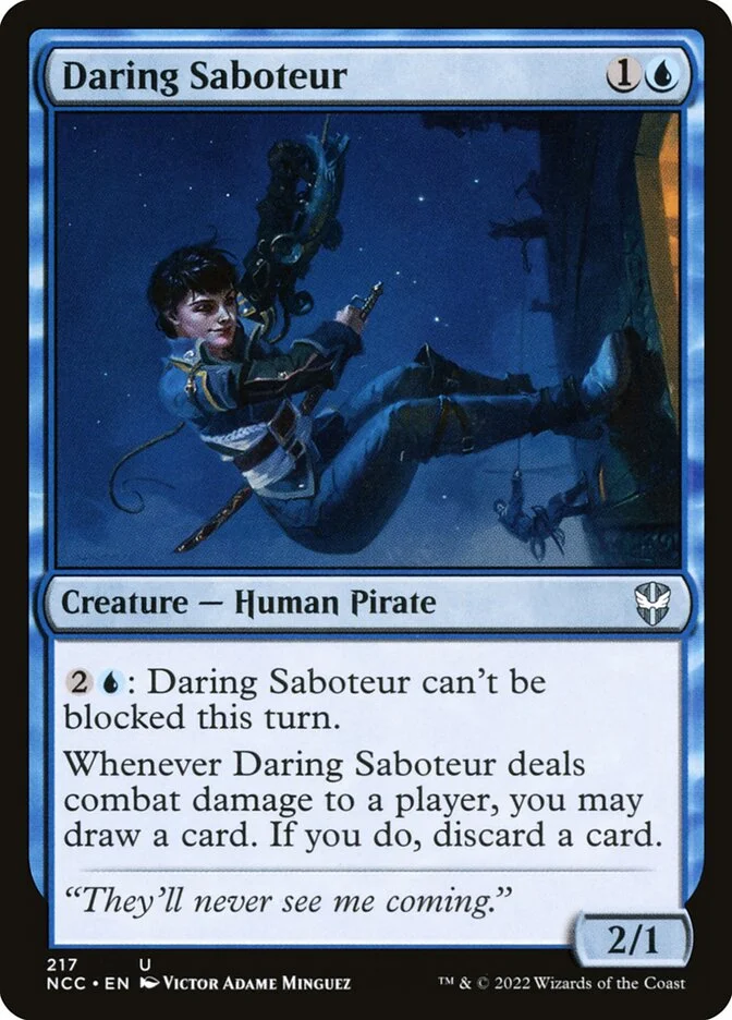 Daring Saboteur 「NCC/217」「EN」
