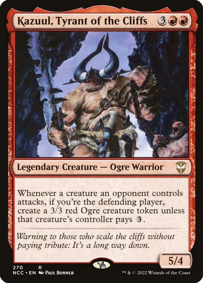 Kazuul, Tyrant of the Cliffs 「NCC/270」「EN」