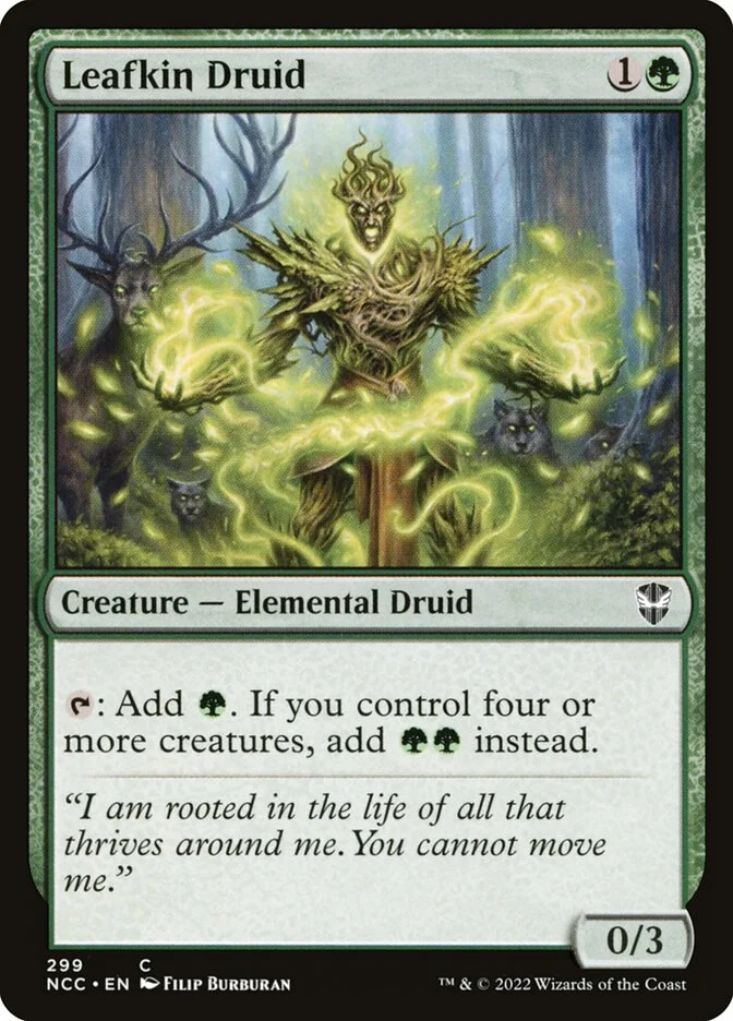 Leafkin Druid 「NCC/299」「EN」