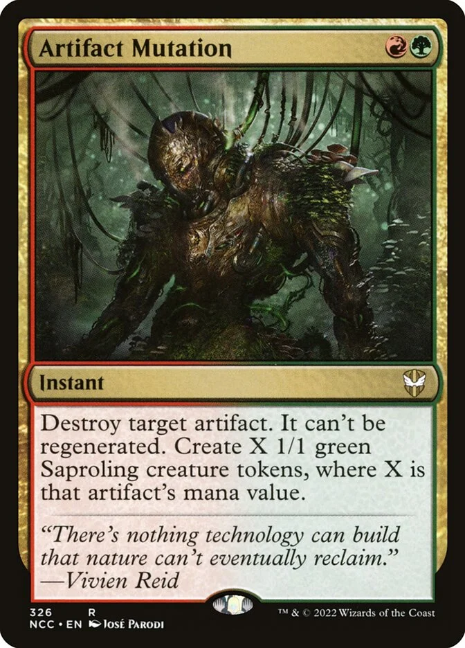 Artifact Mutation 「NCC/326」「EN」