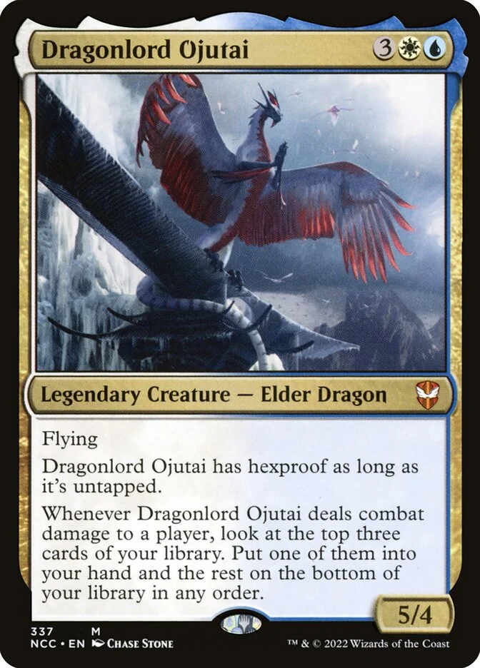 Dragonlord Ojutai 「NCC/337」「EN」