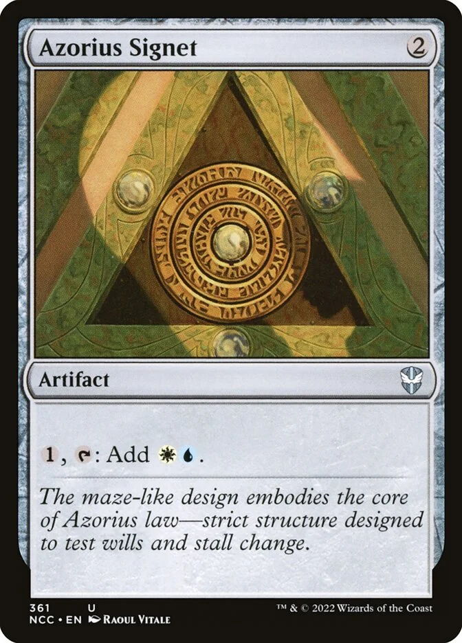 Azorius Signet 「NCC/361」「EN」