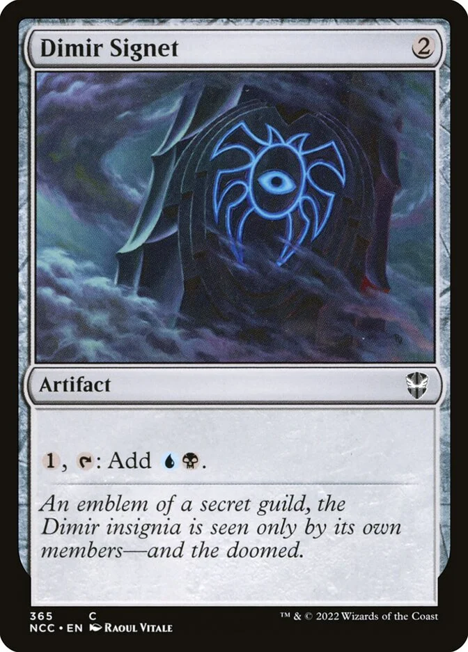 Dimir Signet 「NCC/365」「EN」