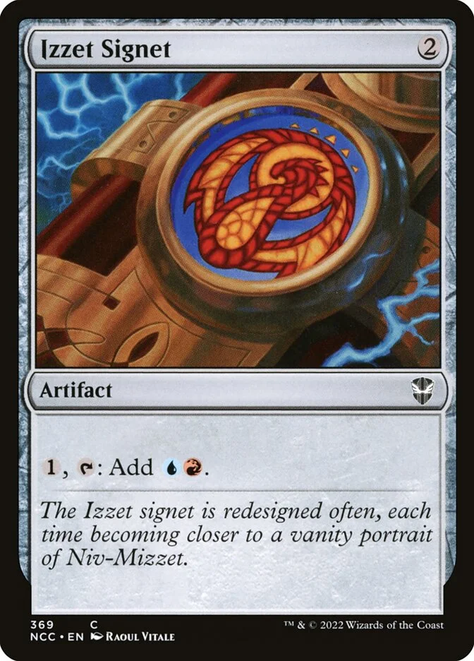Izzet Signet 「NCC/369」「EN」