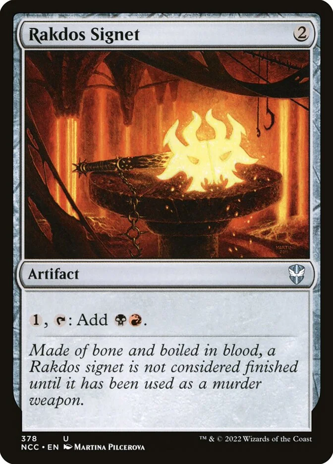 Rakdos Signet 「NCC/378」「EN」