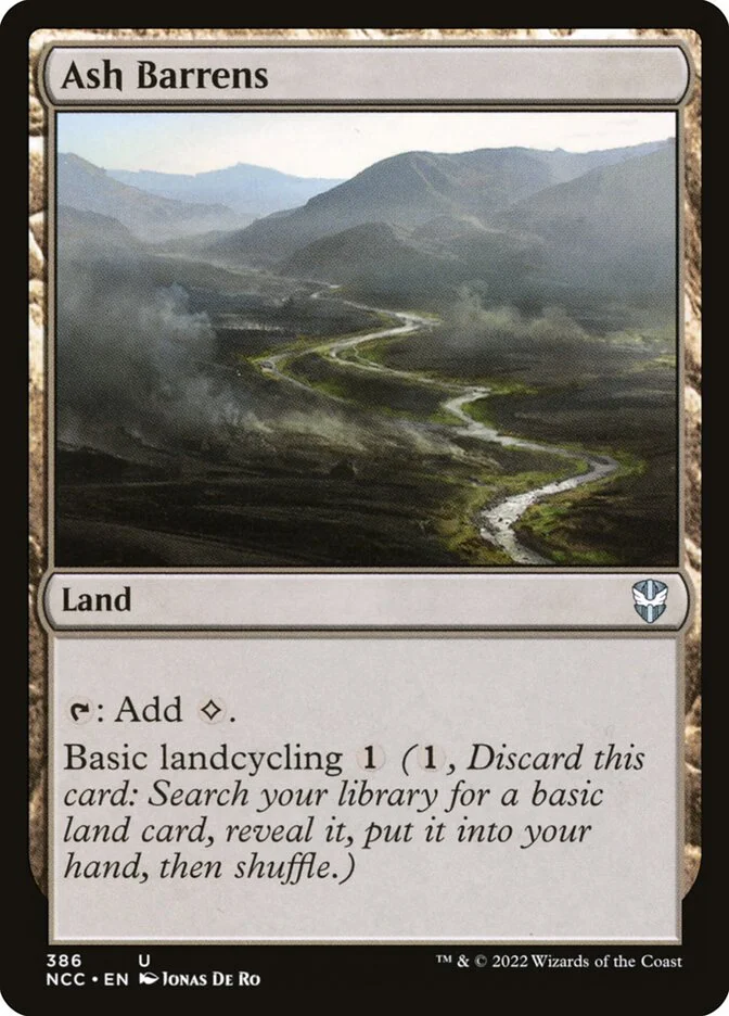Ash Barrens 「NCC/386」「EN」