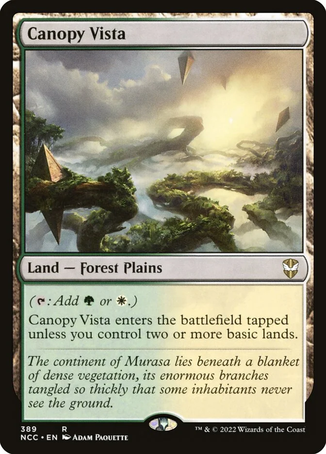 Canopy Vista 「NCC/389」「EN」