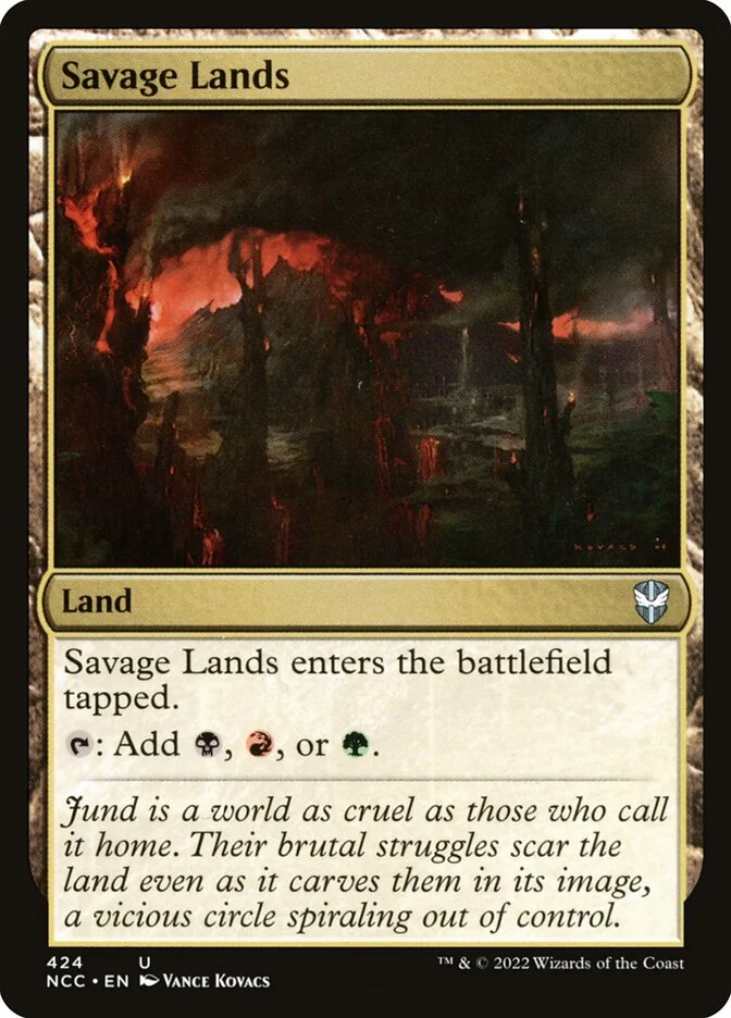 Savage Lands 「NCC/424」「EN」