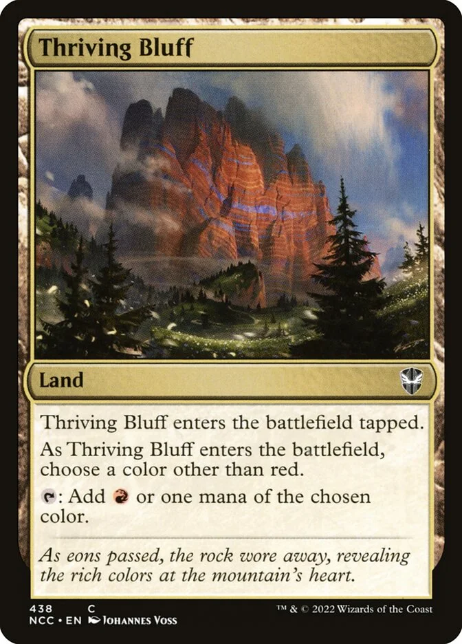 Thriving Bluff 「NCC/438」「EN」