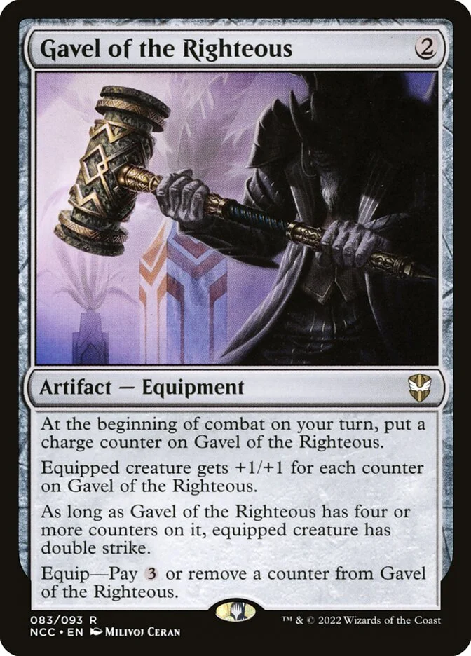 Gavel of the Righteous 「NCC/83」「EN」