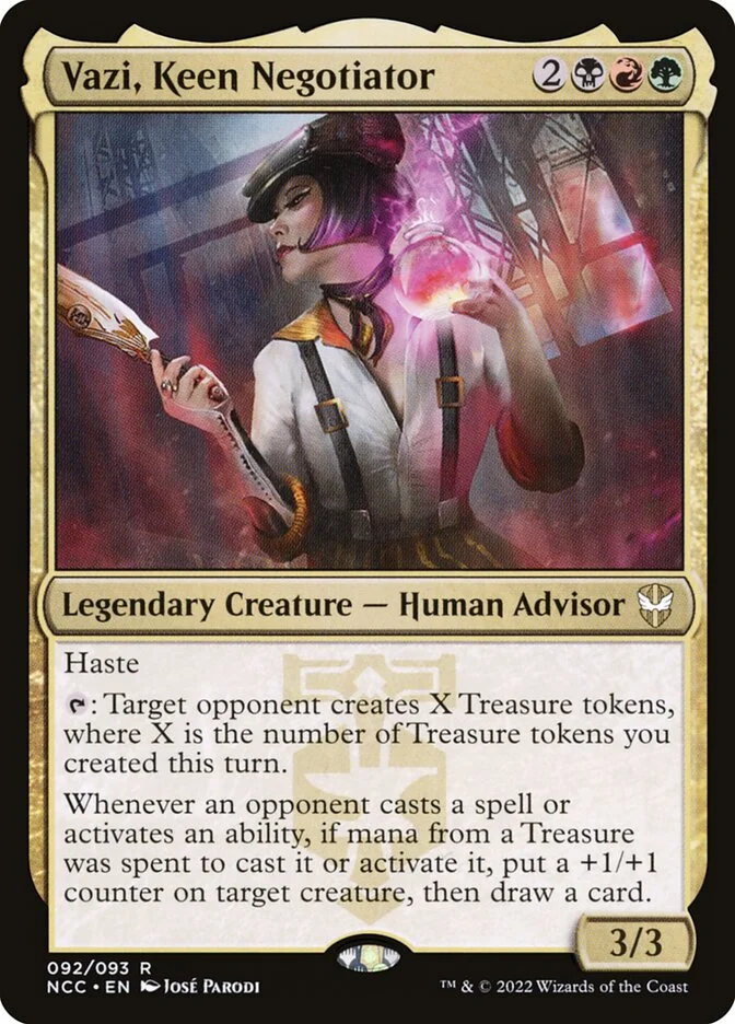 Vazi, Keen Negotiator 「NCC/92」「EN」