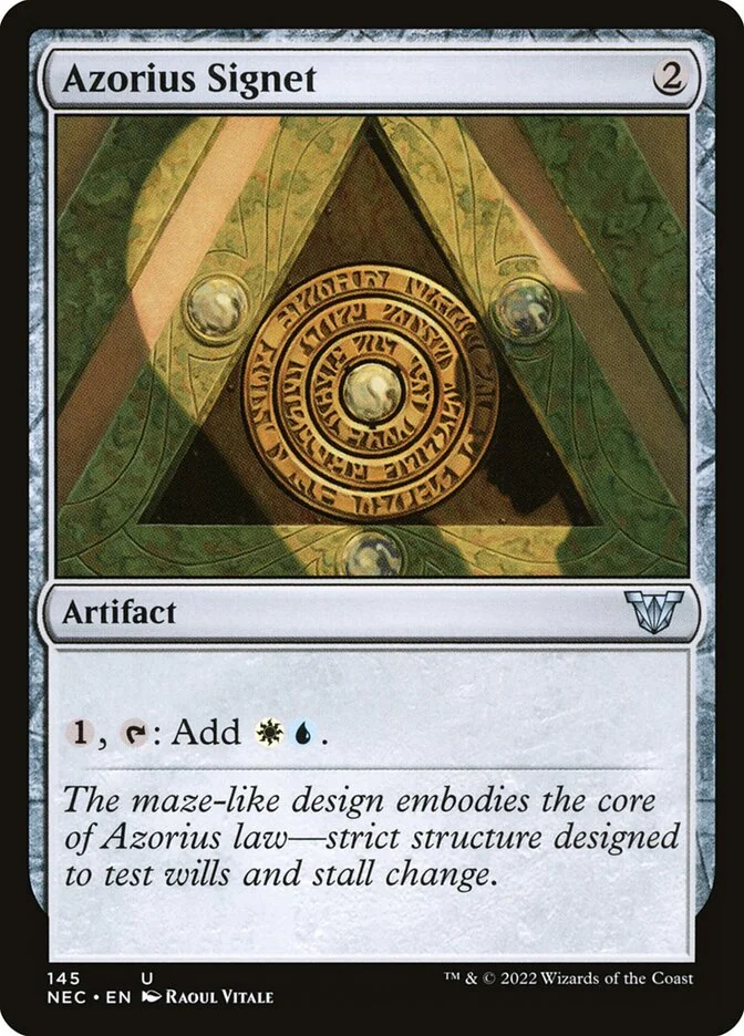 Azorius Signet 「NEC/145」「EN」