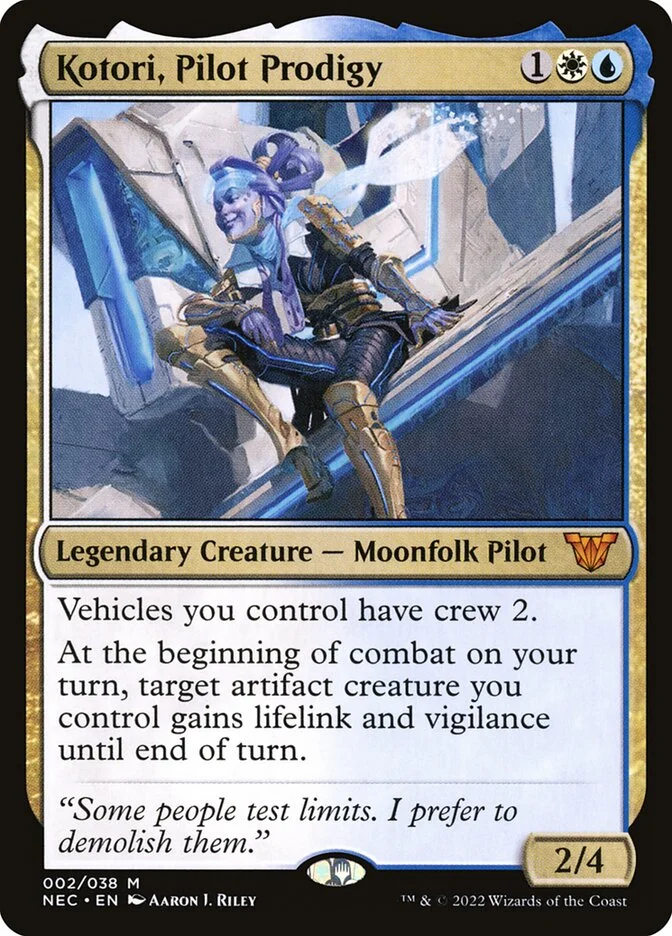 Kotori, Pilot Prodigy 「NEC/2」「EN」