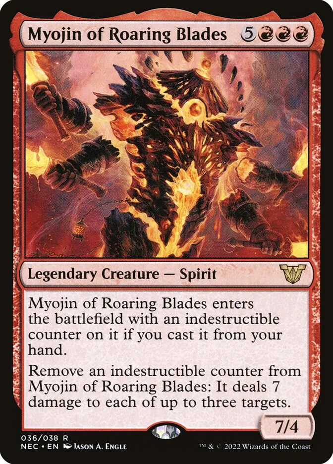 Myojin of Roaring Blades 「NEC/36」「EN」