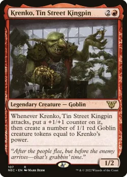 Krenko, Tin Street Kingpin #107 · Magic: The Gathering