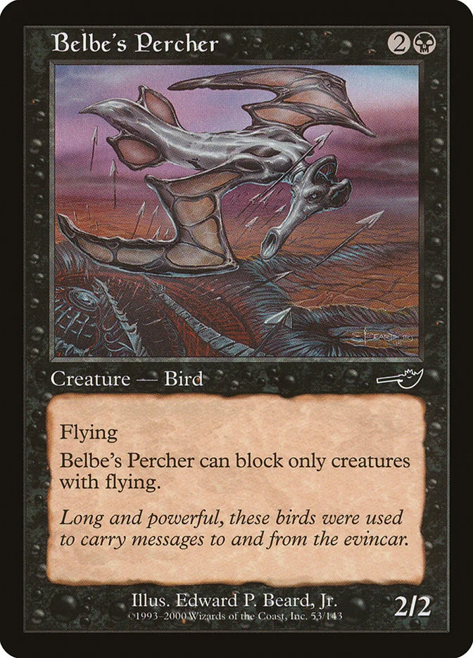 Belbe's Percher 「NEM/53」「EN」
