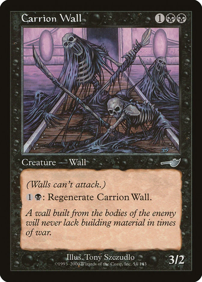 Carrion Wall 「NEM/54」「EN」