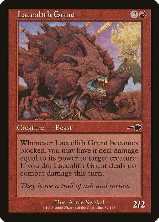 Laccolith Grunt 「NEM/87」「EN」