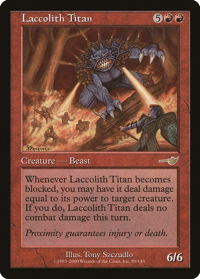 Laccolith Titan 「NEM/89」「EN」