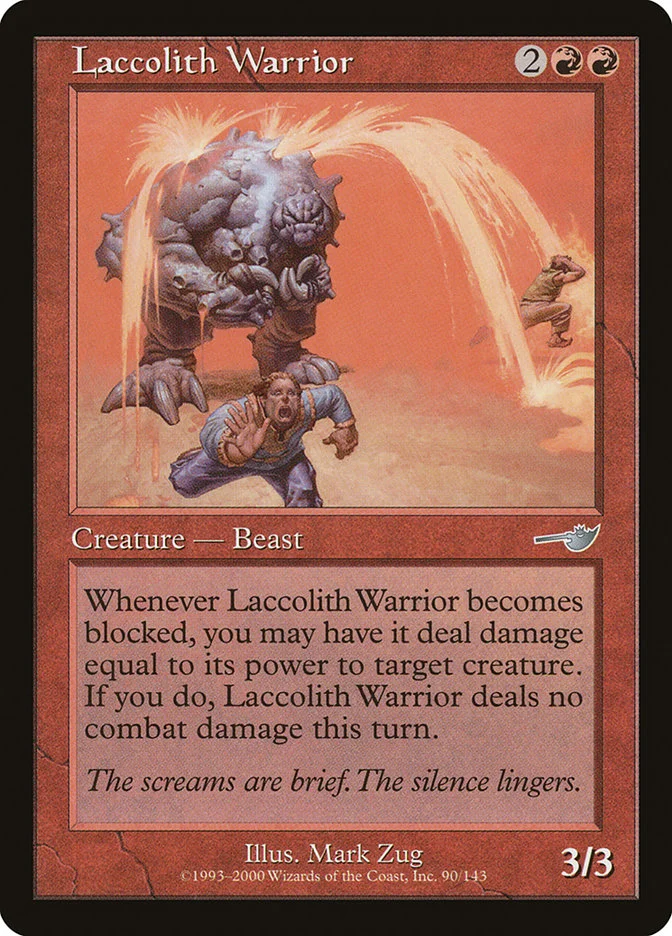 Laccolith Warrior 「NEM/90」「EN」