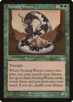 Nesting Wurm 「NEM/107」「EN」