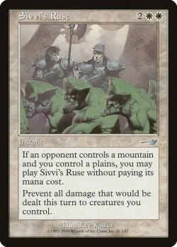 Sivvi's Ruse #21 · Magic: The Gathering