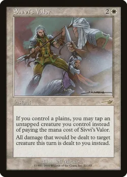 Sivvi's Valor #22 · Magic: The Gathering