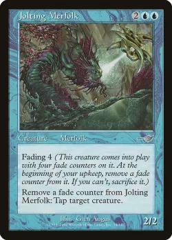 Jolting Merfolk #34 · Magic: The Gathering