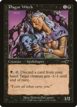 Plague Witch #66 · Magic: The Gathering