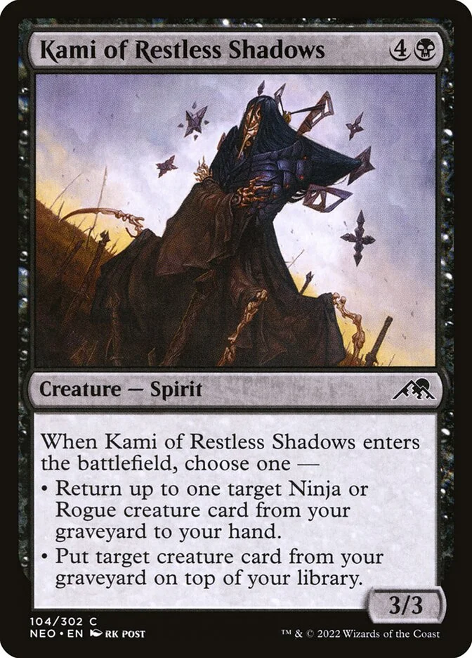 Kami of Restless Shadows 「NEO/104」「EN」