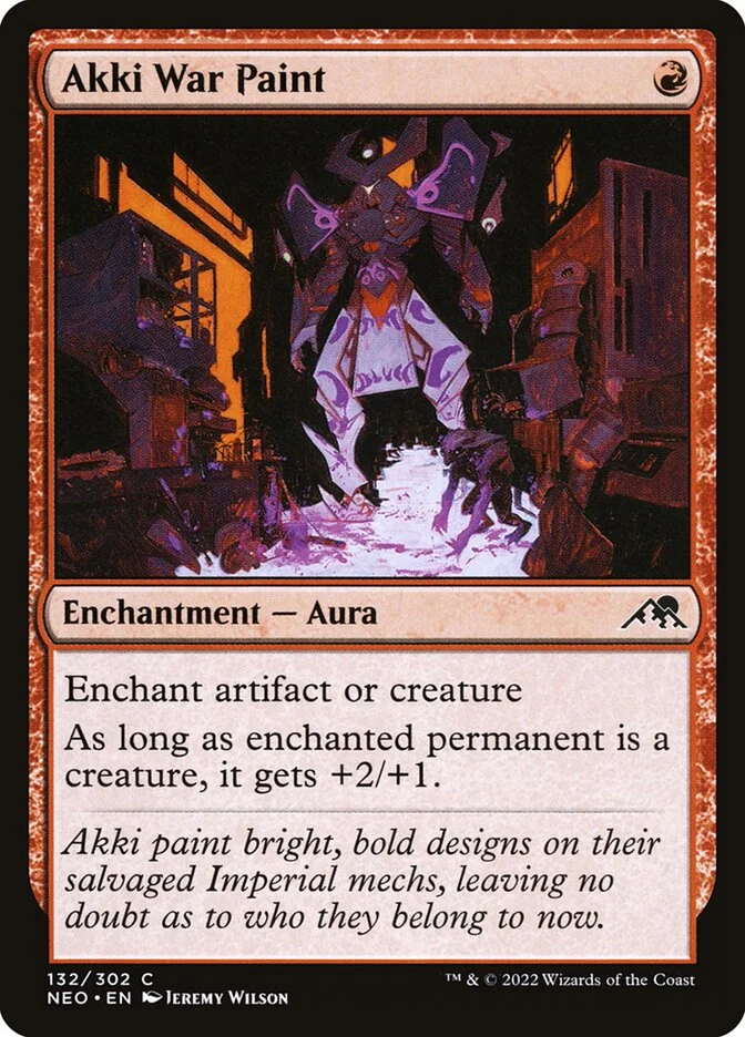Akki War Paint 「NEO/132」「EN」