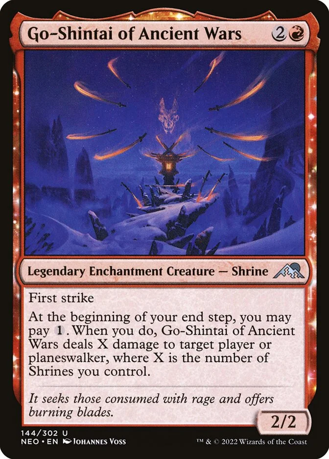 Go-Shintai of Ancient Wars 「NEO/144」「EN」