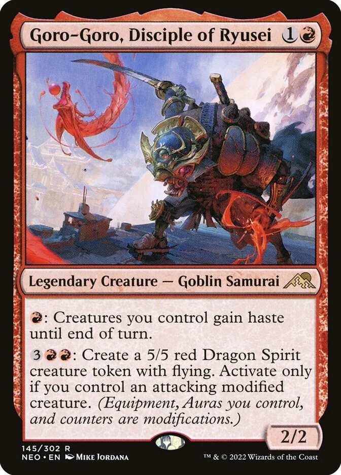 Goro-Goro, Disciple of Ryusei 「NEO/145」「EN」