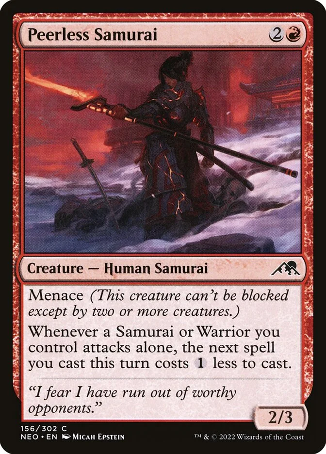 Peerless Samurai 「NEO/156」「EN」