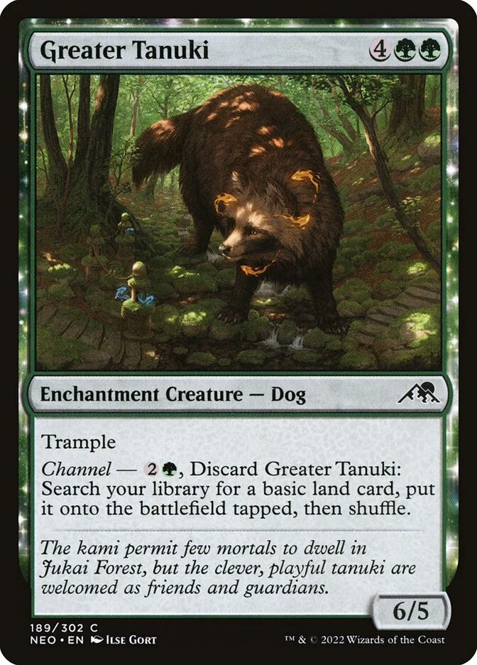 Greater Tanuki 「NEO/189」「EN」