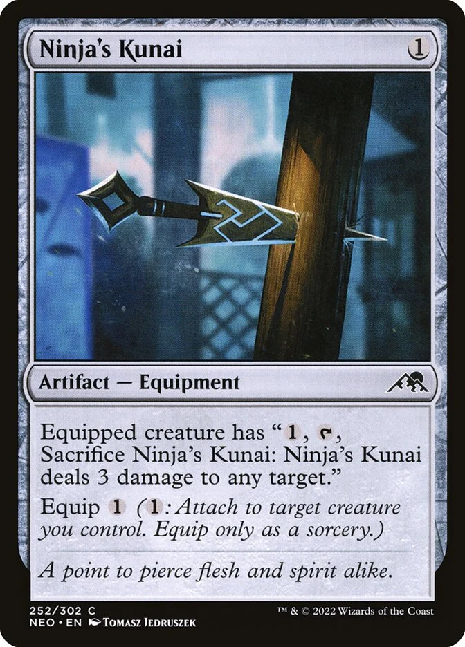 Ninja's Kunai 「NEO/252」「EN」