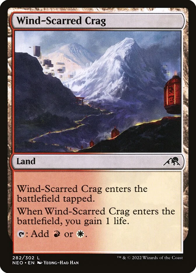Wind-Scarred Crag 「NEO/282」「EN」
