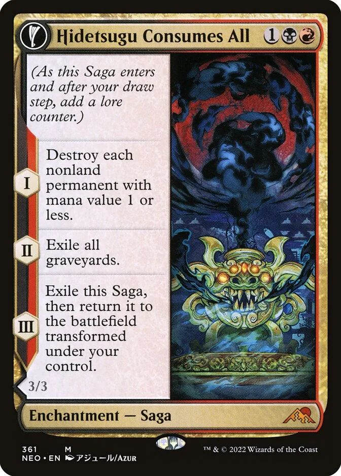 Hidetsugu Consumes All // Vessel of the All-Consuming 「NEO/361」「EN」