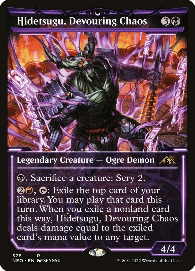 Hidetsugu, Devouring Chaos 「NEO/378」「EN」