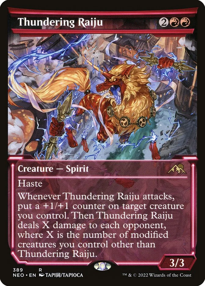 Thundering Raiju 「NEO/389」「EN」