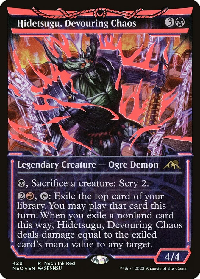 Hidetsugu, Devouring Chaos 「NEO/429」「EN」