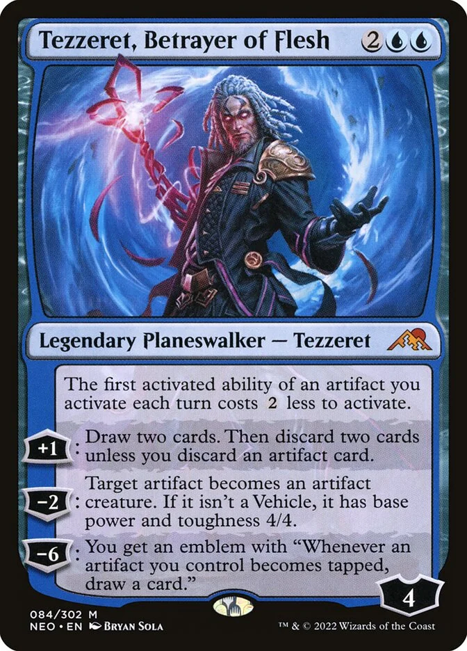 Tezzeret, Betrayer of Flesh 「NEO/84」「EN」